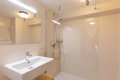 Ein Badezimmer in der Unterkunft Haus Medemsand, Whg 208