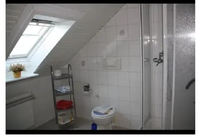 Ein Badezimmer in der Unterkunft FewoLeopold - Apartment - Fewo 3