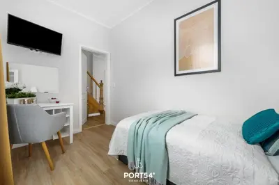 Ein Bett oder Betten in einem Zimmer der Unterkunft Villa Nova