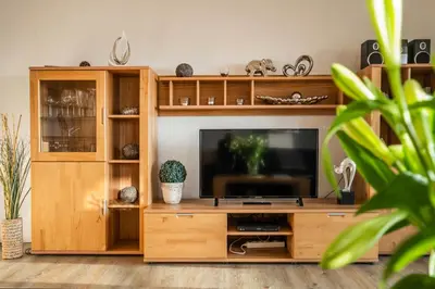 TV/Unterhaltungsangebot in der Unterkunft Haus Ankerplatz Apartment 2 5