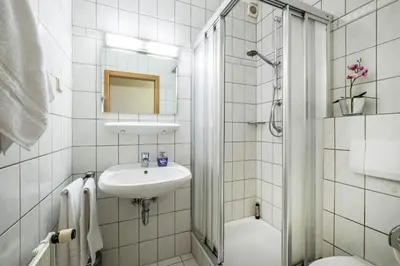 Ein Badezimmer in der Unterkunft Haus Kähler 1 Wohnung 6