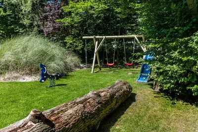 Ein Garten an der Unterkunft Büsumer Reethus Apartment 3 1 Dünengras