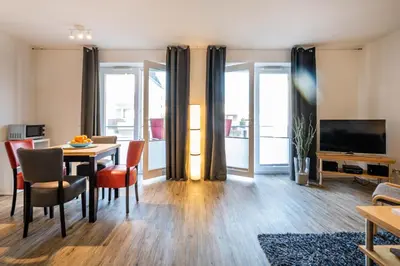 TV/Unterhaltungsangebot in der Unterkunft Haus Deichkieker Apartment 1 5 Nordlicht