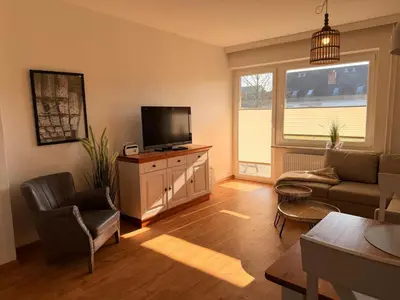 TV/Unterhaltungsangebot in der Unterkunft Kleine Brise Apartment 2