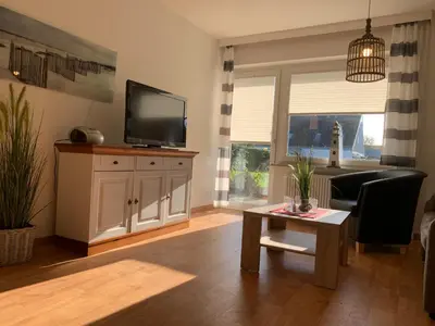 TV/Unterhaltungsangebot in der Unterkunft Kleine Brise Apartment 2