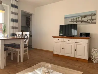 Küche/Küchenzeile in der Unterkunft Kleine Brise Apartment 4