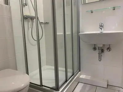 Ein Badezimmer in der Unterkunft Kleine Brise Apartment 5
