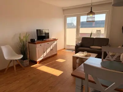 TV/Unterhaltungsangebot in der Unterkunft Kleine Brise Apartment 5