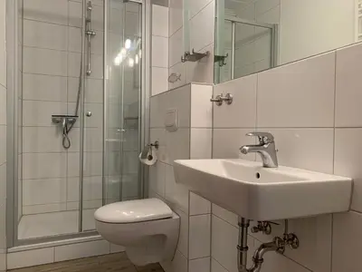 Ein Badezimmer in der Unterkunft Kleine Brise Apartment 7