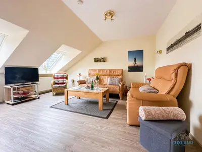 TV/Unterhaltungsangebot in der Unterkunft Ferienwohnung Seestern