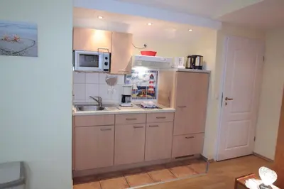 Küche/Küchenzeile in der Unterkunft Haus Westerstraße Westerstr 16 Wohnung 2