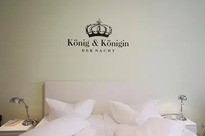 Ein Bett oder Betten in einem Zimmer der Unterkunft Haus Övern Diek Wohnung 3