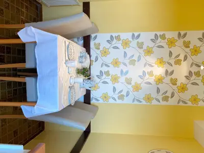 Ein Bett oder Betten in einem Zimmer der Unterkunft Haus Övern Diek Wohnung 5