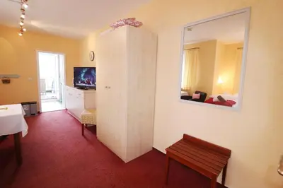 TV/Unterhaltungsangebot in der Unterkunft Haus Övern Diek Wohnung 1 a