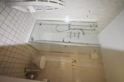 Ein Badezimmer in der Unterkunft Am Oland 13 hinten