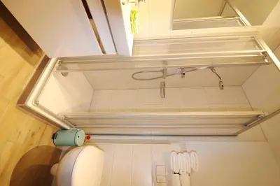 Ein Badezimmer in der Unterkunft Haus Laura Wohnung 3