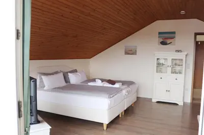Ein Bett oder Betten in einem Zimmer der Unterkunft Haus Laura Wohnung 5