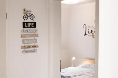 Ein Bett oder Betten in einem Zimmer der Unterkunft Elke 2
