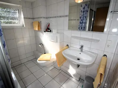Ein Badezimmer in der Unterkunft Residenz Trossenstek