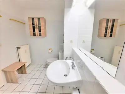 Ein Badezimmer in der Unterkunft Residenz Hohe Worth