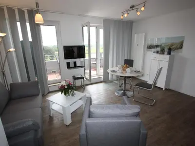 TV/Unterhaltungsangebot in der Unterkunft Residenz Knechtsand 3