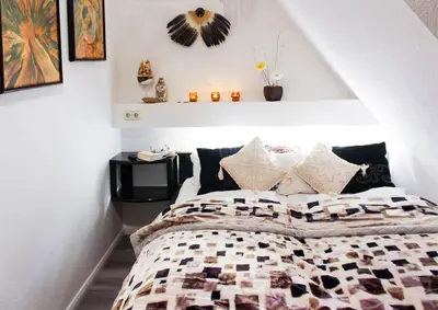 Ein Bett oder Betten in einem Zimmer der Unterkunft Forsthaus-Ferienhotel am Dobrock