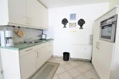 Küche/Küchenzeile in der Unterkunft Residenz Steinmarne Cuxhaven 1
