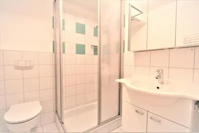 Ein Badezimmer in der Unterkunft HP Touristik - Residenz Hohe Lith Neu 3 0