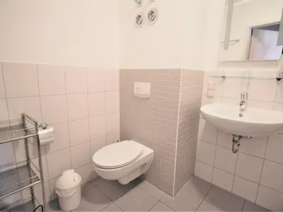 Ein Badezimmer in der Unterkunft Residenz Hohe Lith 11