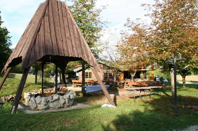 Ein Garten an der Unterkunft Residenz Steinmarne Cuxhaven 3