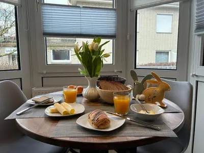Essen in der Ferienwohnung oder in der Nähe