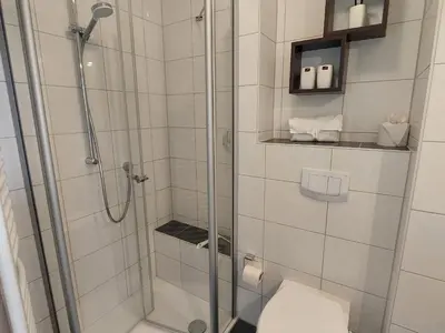Ein Badezimmer in der Unterkunft Residenz Hohe Lith 3 12