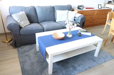Ein Sitzbereich in der Unterkunft Haus Frauenpreiss Wohnung 309