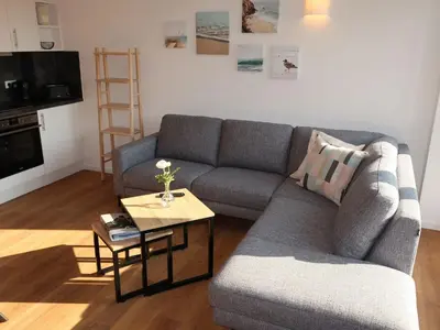 Ein Sitzbereich in der Unterkunft Holiday Home Cuxland Ferienpark-5 by Interhome