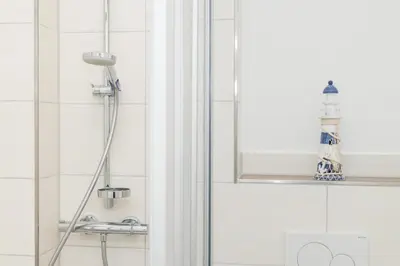 Ein Badezimmer in der Unterkunft Möwe4