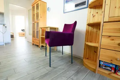 Küche/Küchenzeile in der Unterkunft Haus Nordseebrandung NC35