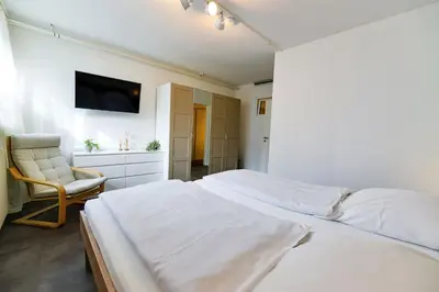 Ein Bett oder Betten in einem Zimmer der Unterkunft Haus Baltic BA03