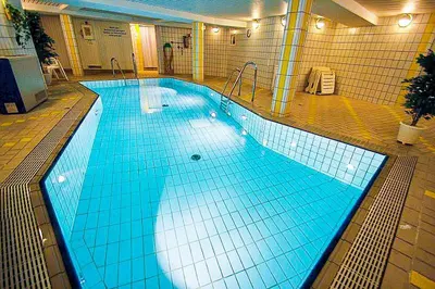 Der Swimmingpool an oder in der Nähe von Haus Residenz Meeresbrandung MB31