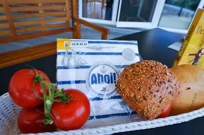 Essen in der Ferienwohnung oder in der Nähe