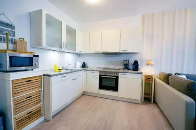 Küche/Küchenzeile in der Unterkunft Haus Frauenpreiss F490