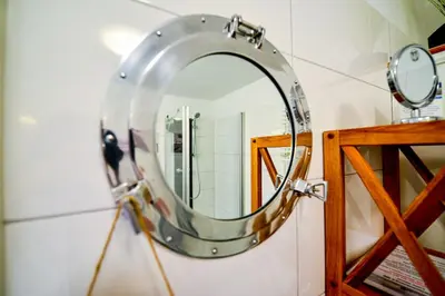 Ein Badezimmer in der Unterkunft Haus Frauenpreiss F490