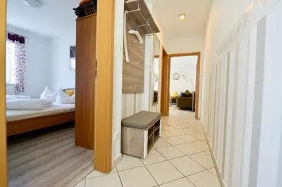 Ein Bett oder Betten in einem Zimmer der Unterkunft Haus Seewind HS14