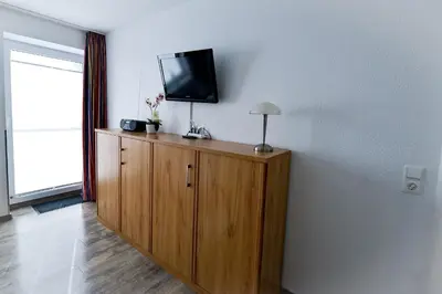 TV/Unterhaltungsangebot in der Unterkunft Haus Nordseebrandung NC65