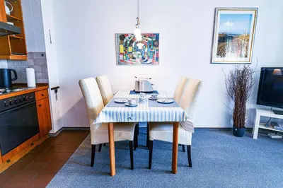 Küche/Küchenzeile in der Unterkunft Haus Horizont HZ25