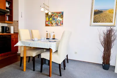 Küche/Küchenzeile in der Unterkunft Haus Horizont HZ25