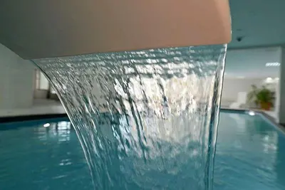 Der Swimmingpool an oder in der Nähe von Strandhochhaus SD12