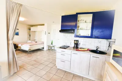 Ein Bett oder Betten in einem Zimmer der Unterkunft Haus Horizont H14A