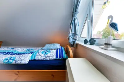 Ein Bett oder Betten in einem Zimmer der Unterkunft Flockengrund S4AO