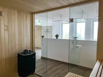Ein Badezimmer in der Unterkunft Haus Horizont HZ09