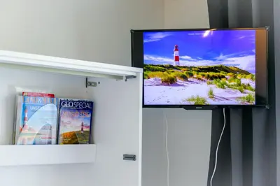 TV/Unterhaltungsangebot in der Unterkunft Haus Horizont HZ14